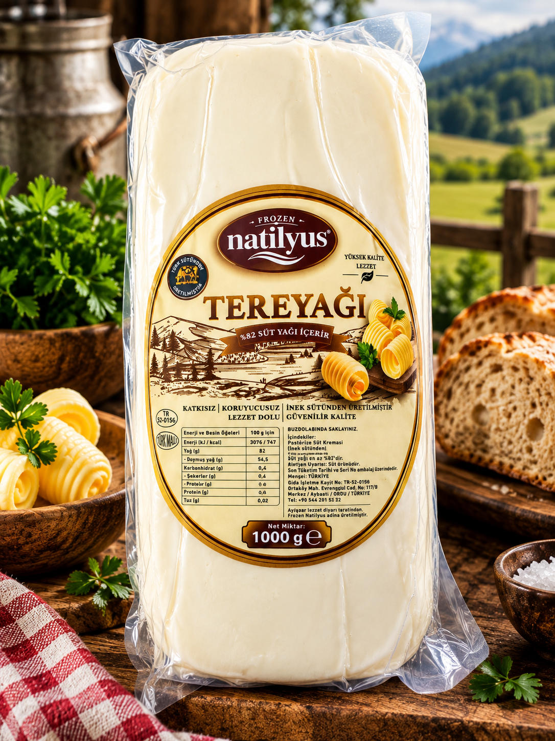 Doğal Tereyağ 1 KG